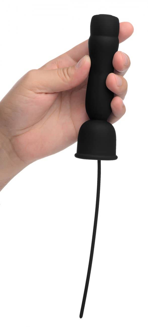 Head Teasing Urethral Sound With Model