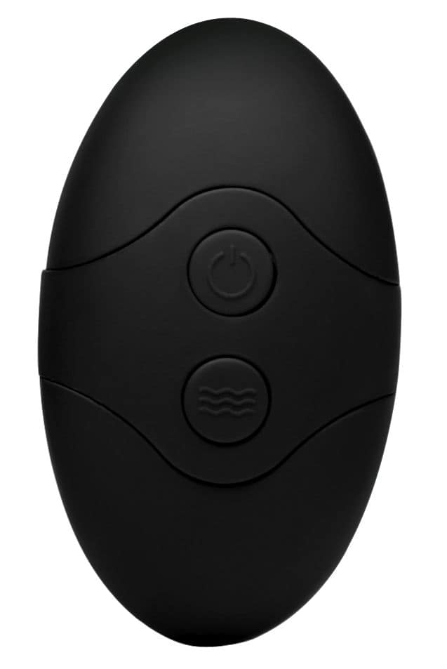 Thumping Large Anal Plug Remote
