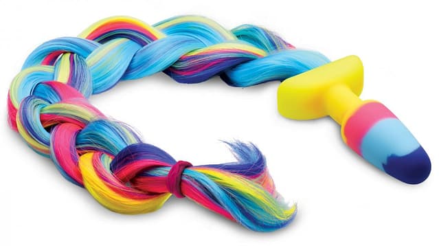 Rainbow Tail Anal Plug