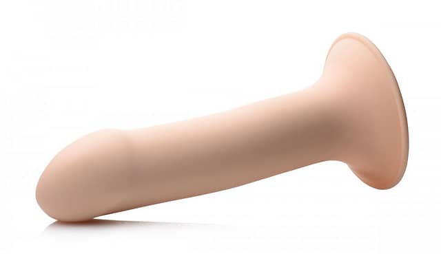 Ultra Flexible Dildo Flesh Side View