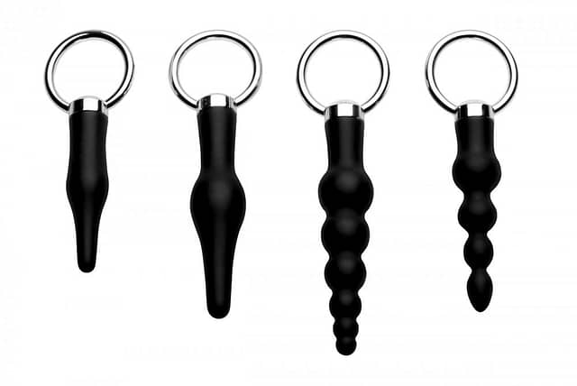 Ringed Anal Stimulation Set