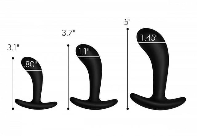 Curved Anal Trainer Set Sizes