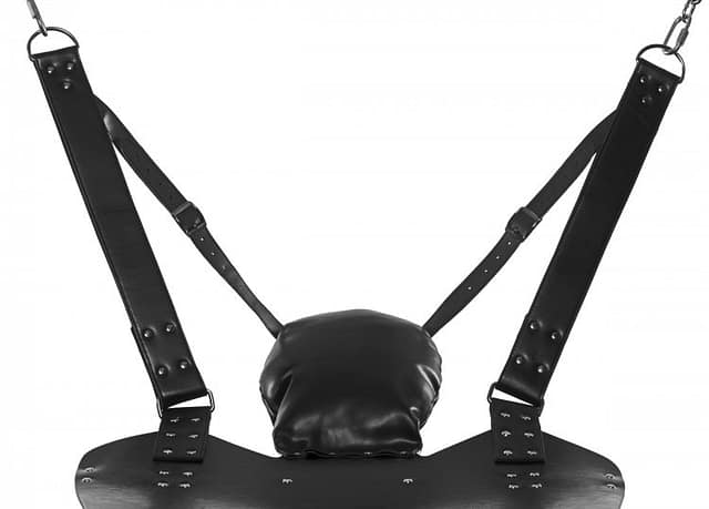 Leather Suspension Sling Head Rest