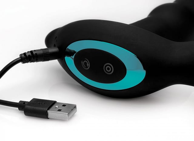 Rotating Rimming Vibrating Prostate Plug Charging