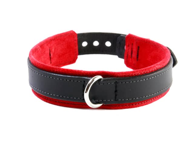 BDSM Slave Collar Red