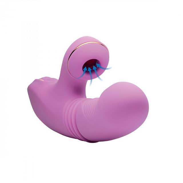 Thrust & Suck Rabbit Vibrator Suction