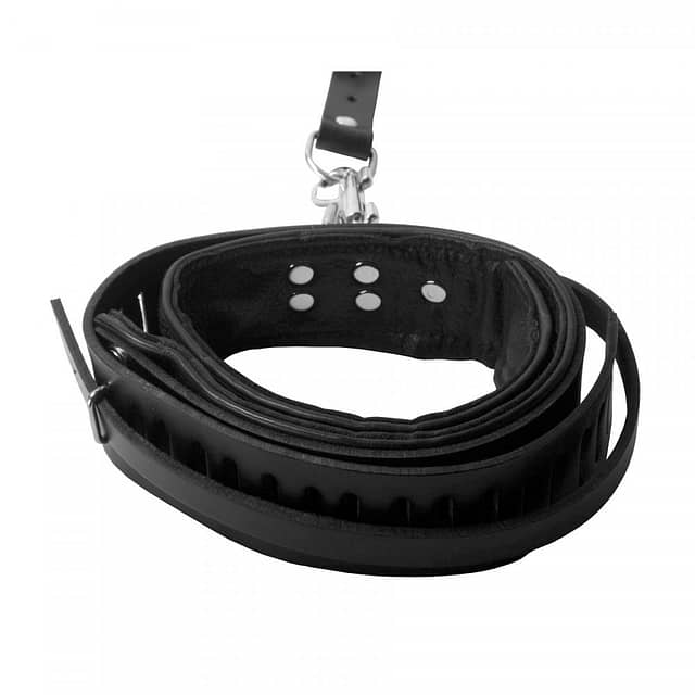 Leather Sling and Thigh Cuffs