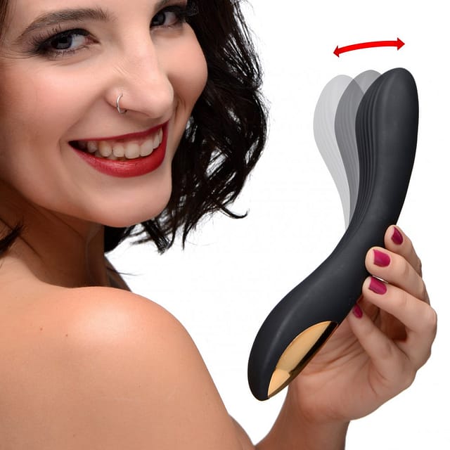 Bendable Silicone Vibrator With Model