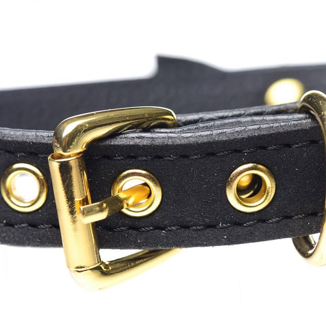 Kitty's Black Bell Collar Buckle