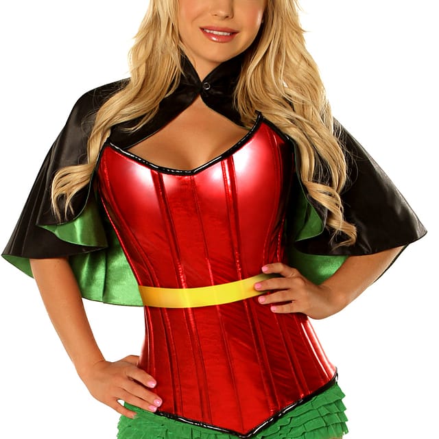 Superhero Sidekick Premium Corset Costume