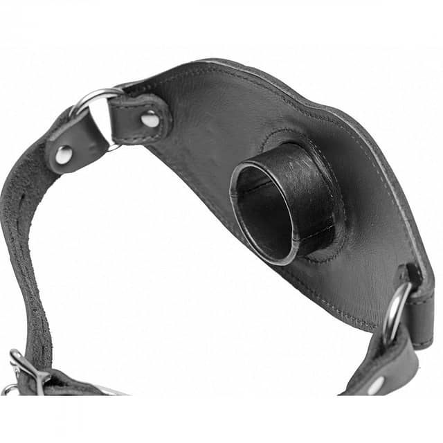 Feeder Locking Open Mouth Gag Back View