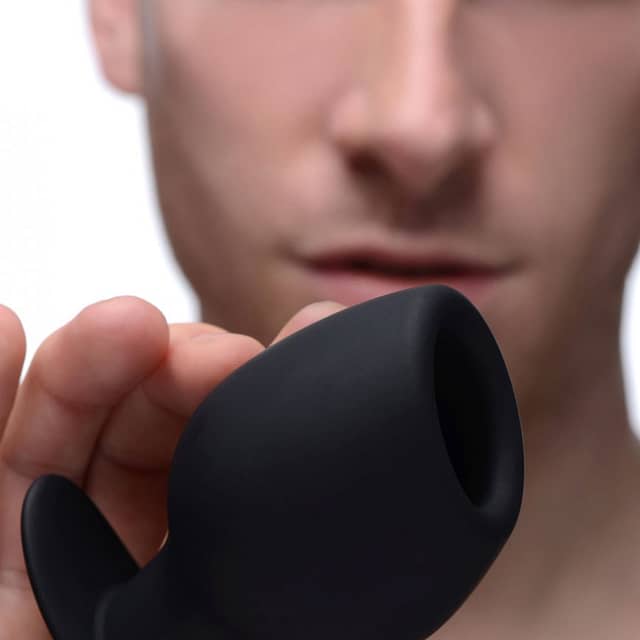 Hollow Anal Plug With Model