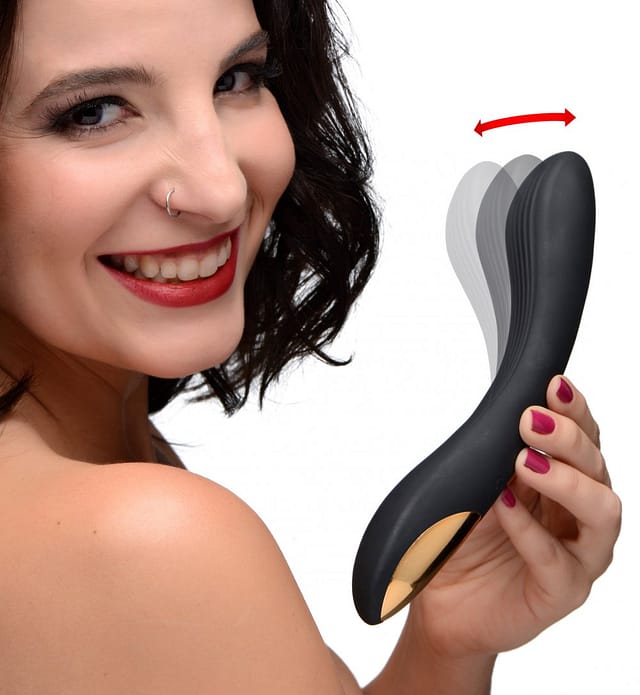 Bendable Silicone Vibrator With Model