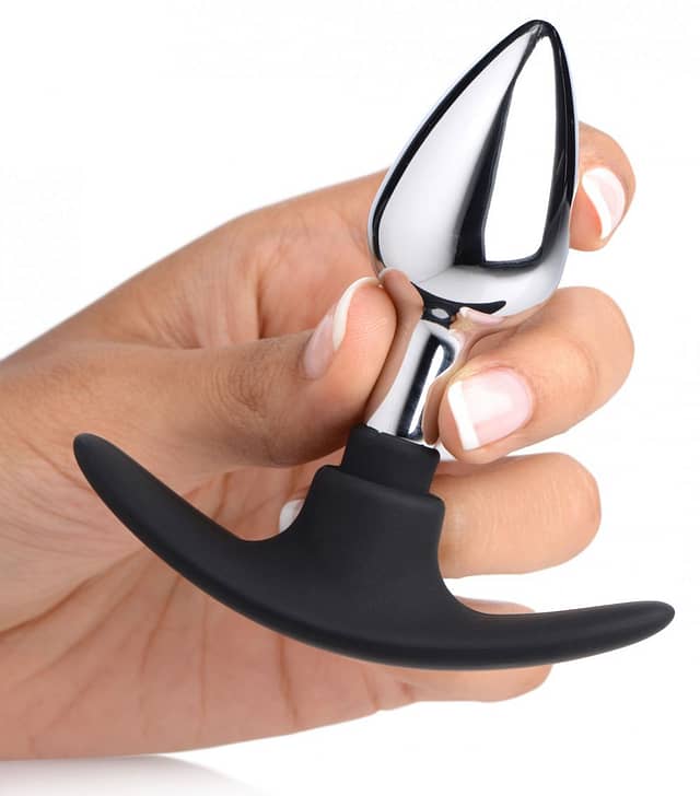 Hybrid Anal Plug Small With Hand