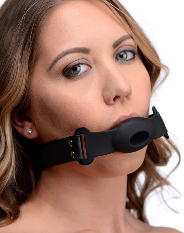 Hollow Silicone Gag Demo