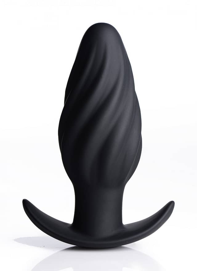 Thumping Swirled Anal Plug