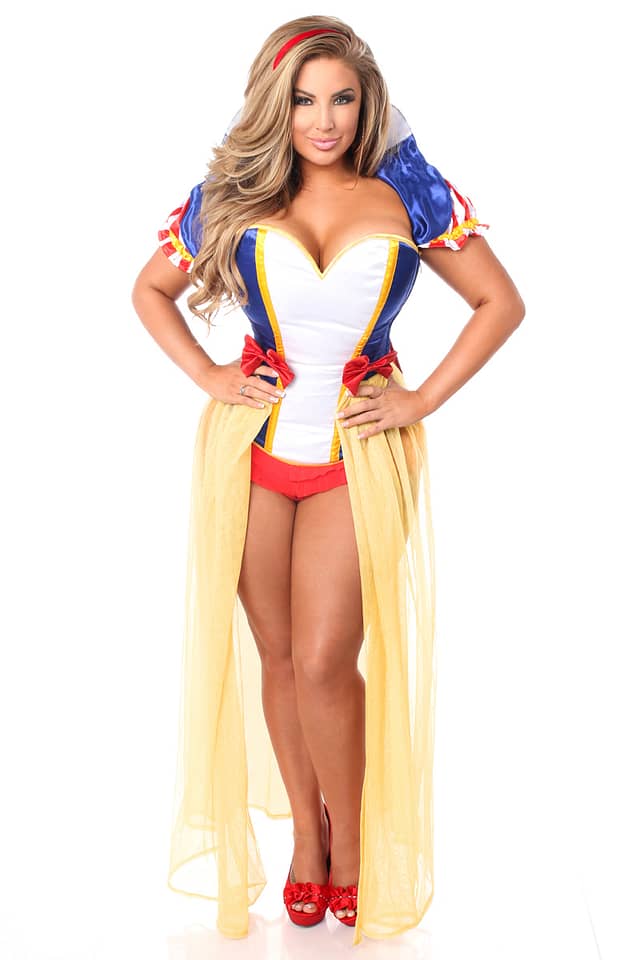 Snow Princess Corset Costume Queen