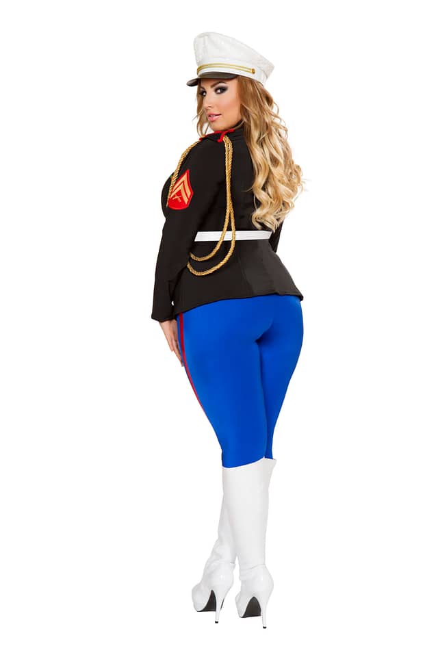 Dangerous Marine Corporal Queen Back