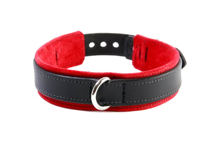 BDSM Slave Collar Red