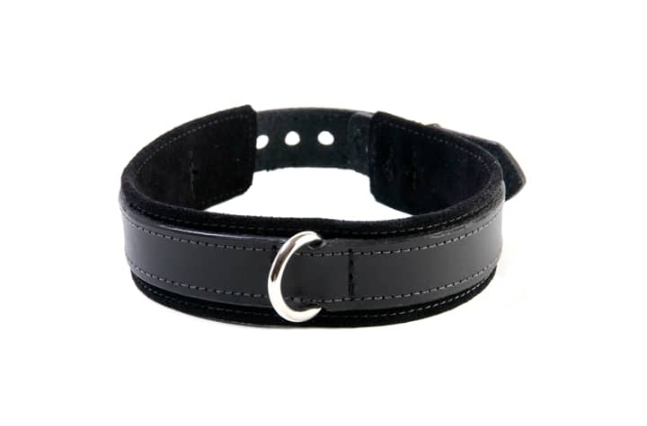 BDSM Slave Collar Black