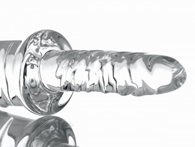 Glass Cock Thruster Close Up