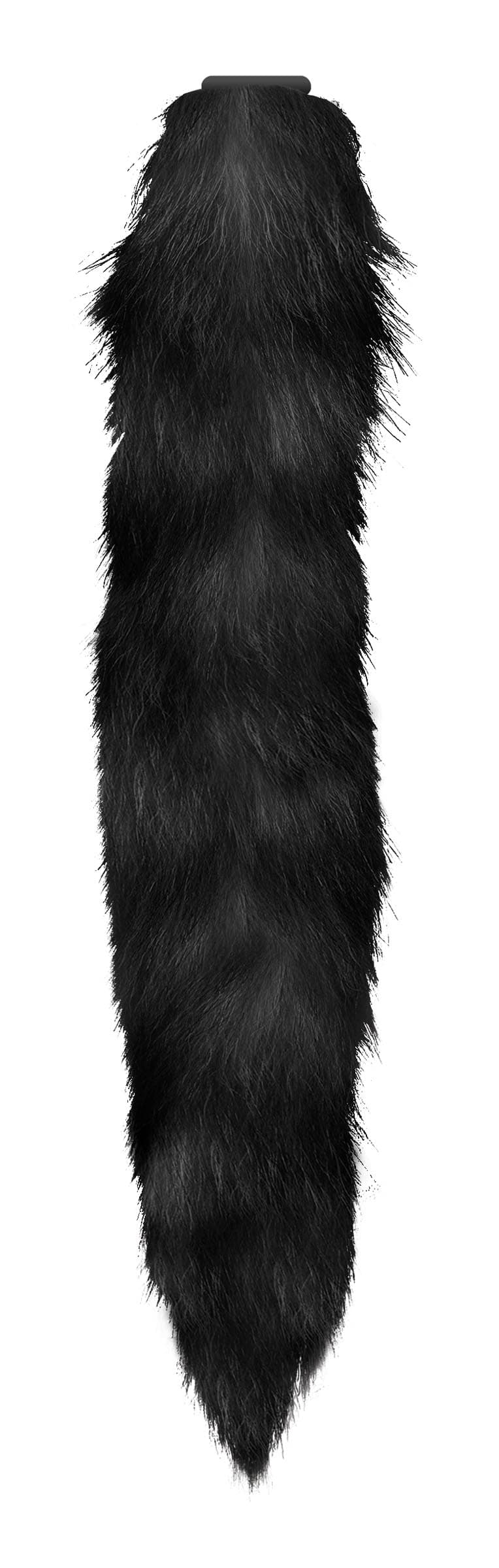 Interchangeable Black Fox Tail - Image 2