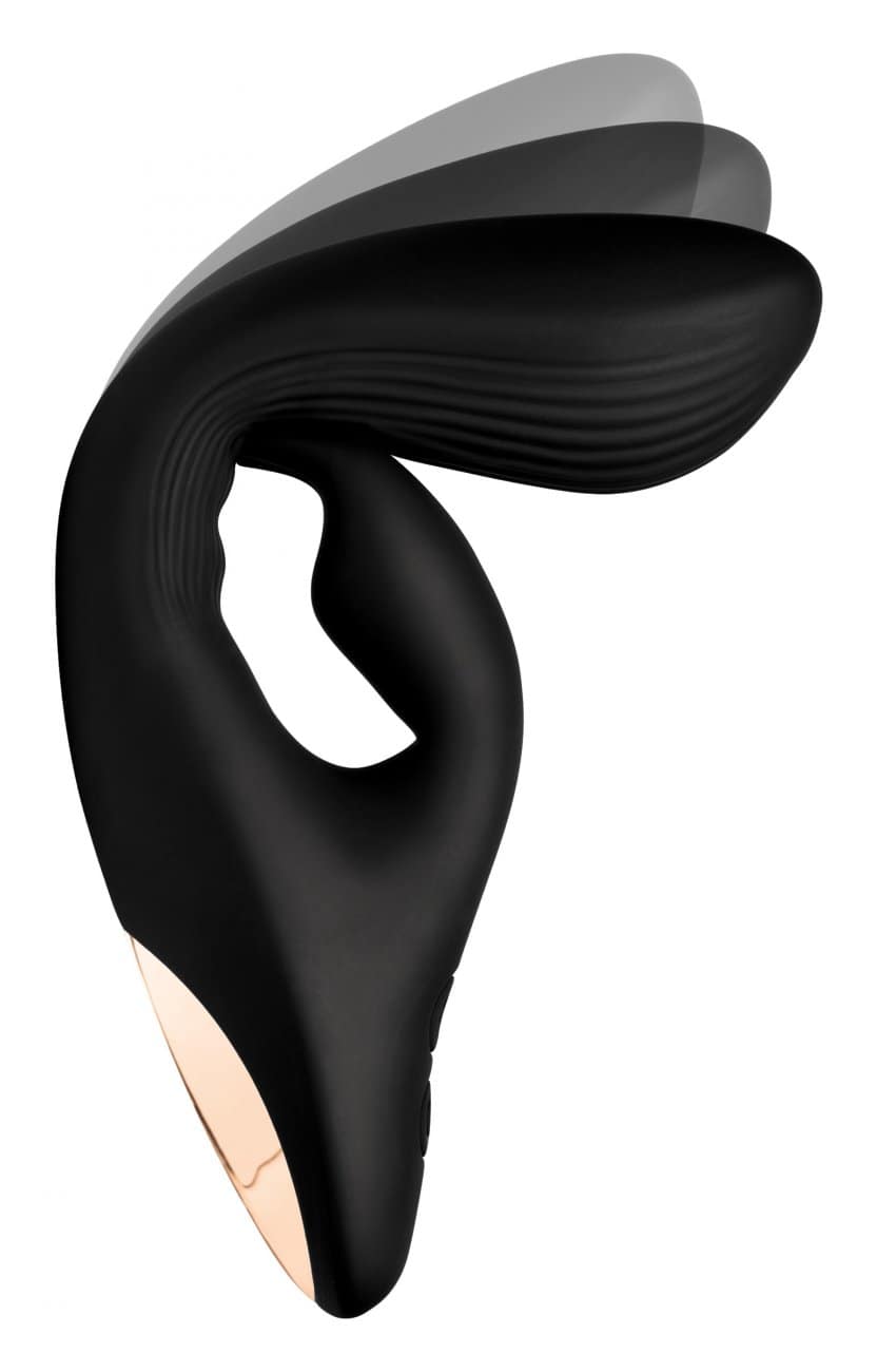 Bendable Silicone Rabbit Vibrator Bent