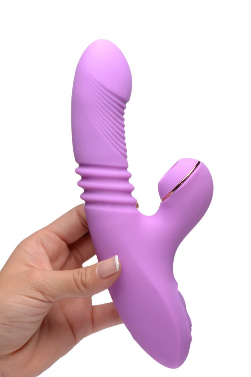 Thrust & Suck Rabbit Vibrator