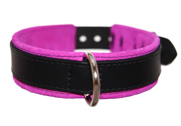 BDSM Slave Collar Pink