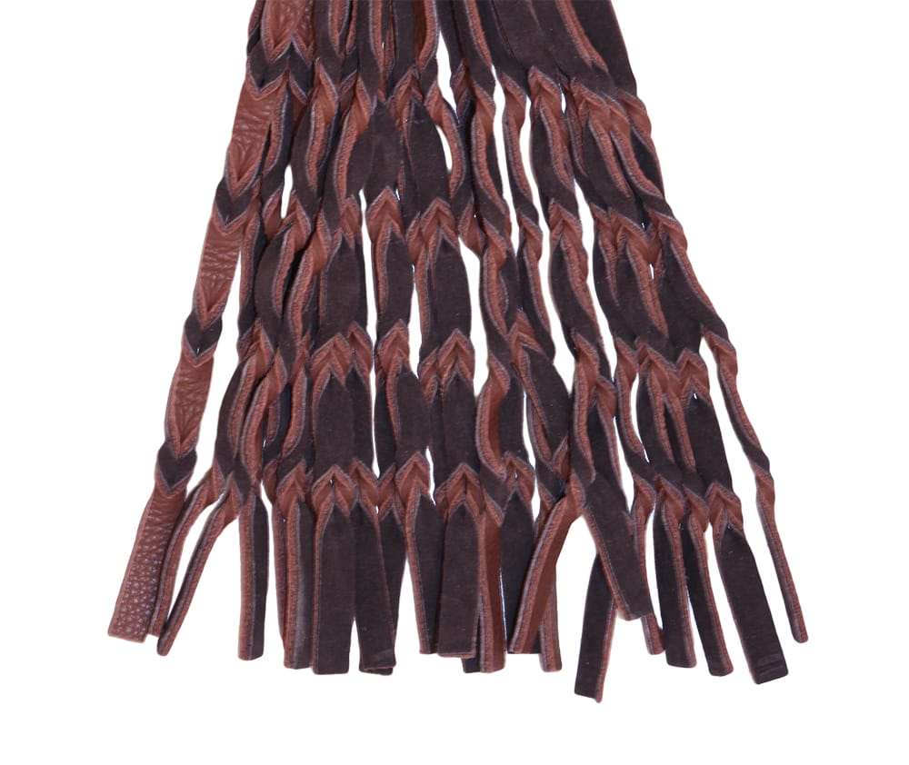 Mr Grey's Flogger Leather Falls Close Up