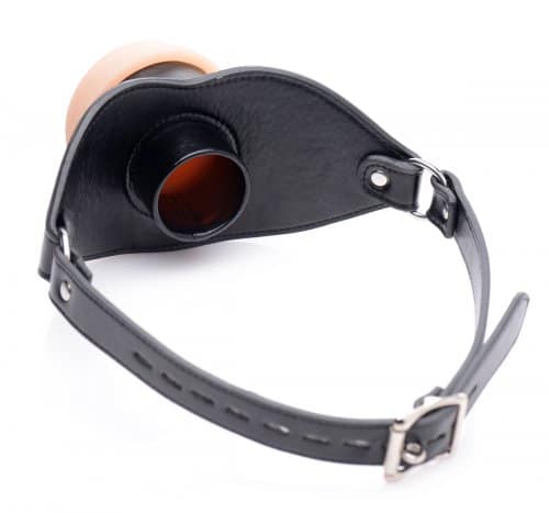 Pussy Face Mouth Gag Back View