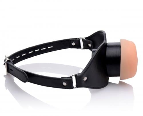 Pussy Face Mouth Gag Side