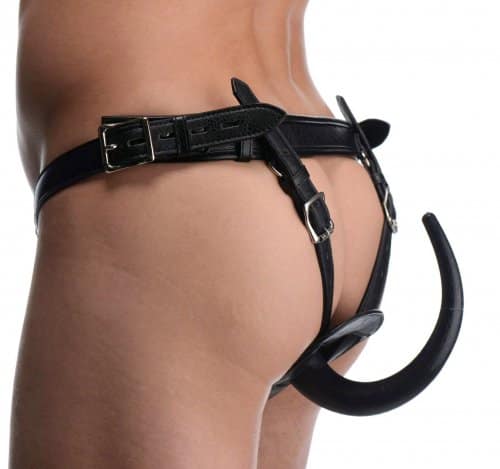 Ass Holster Anal Plug Harness Demo