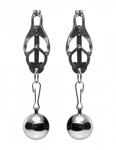 Weighted Japanese Clover Clamps  The BDSM Toy Shop