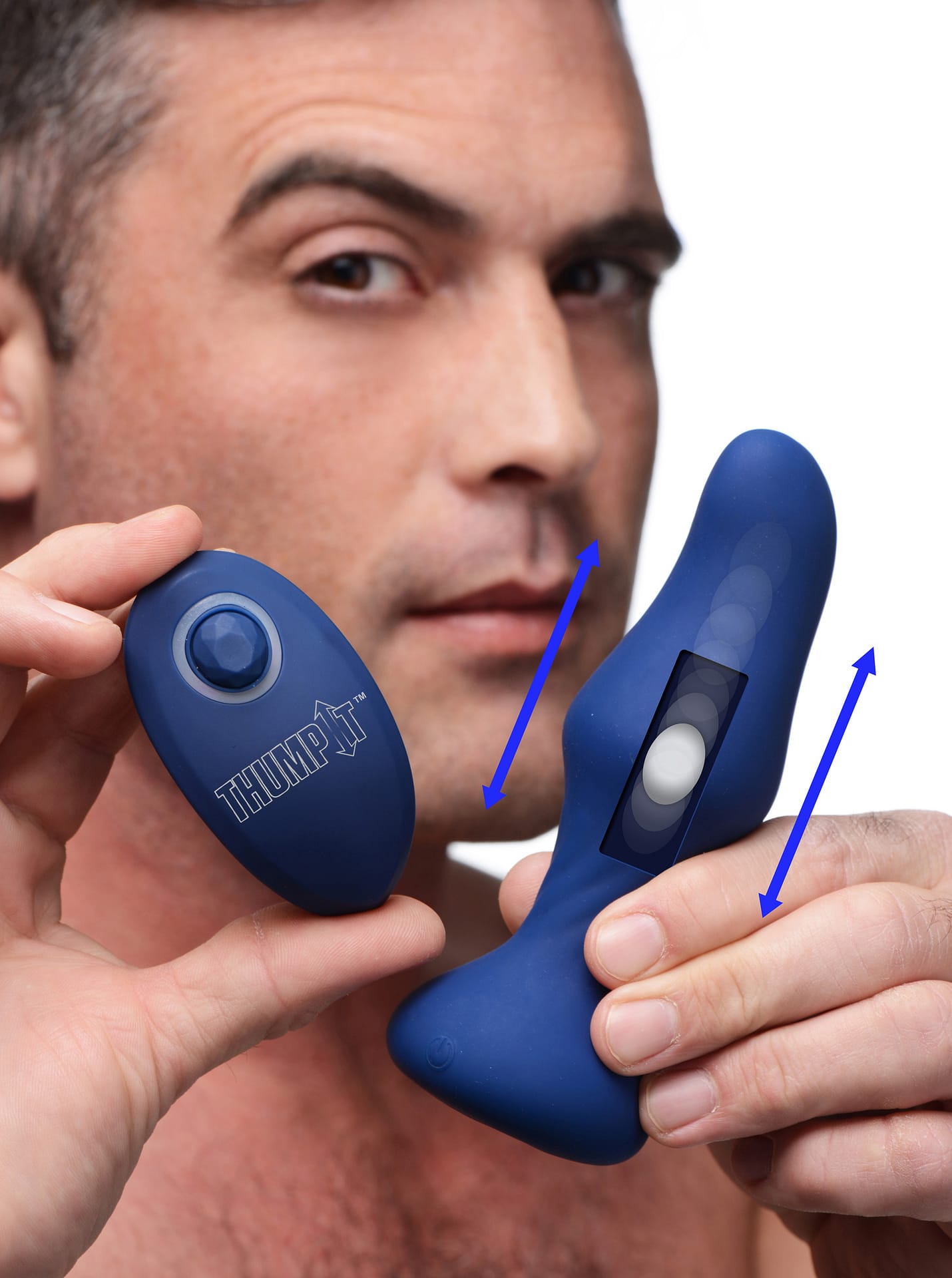 7X Slim Curved Thumping Silicone Anal Plug  The BDSM Toy Shop