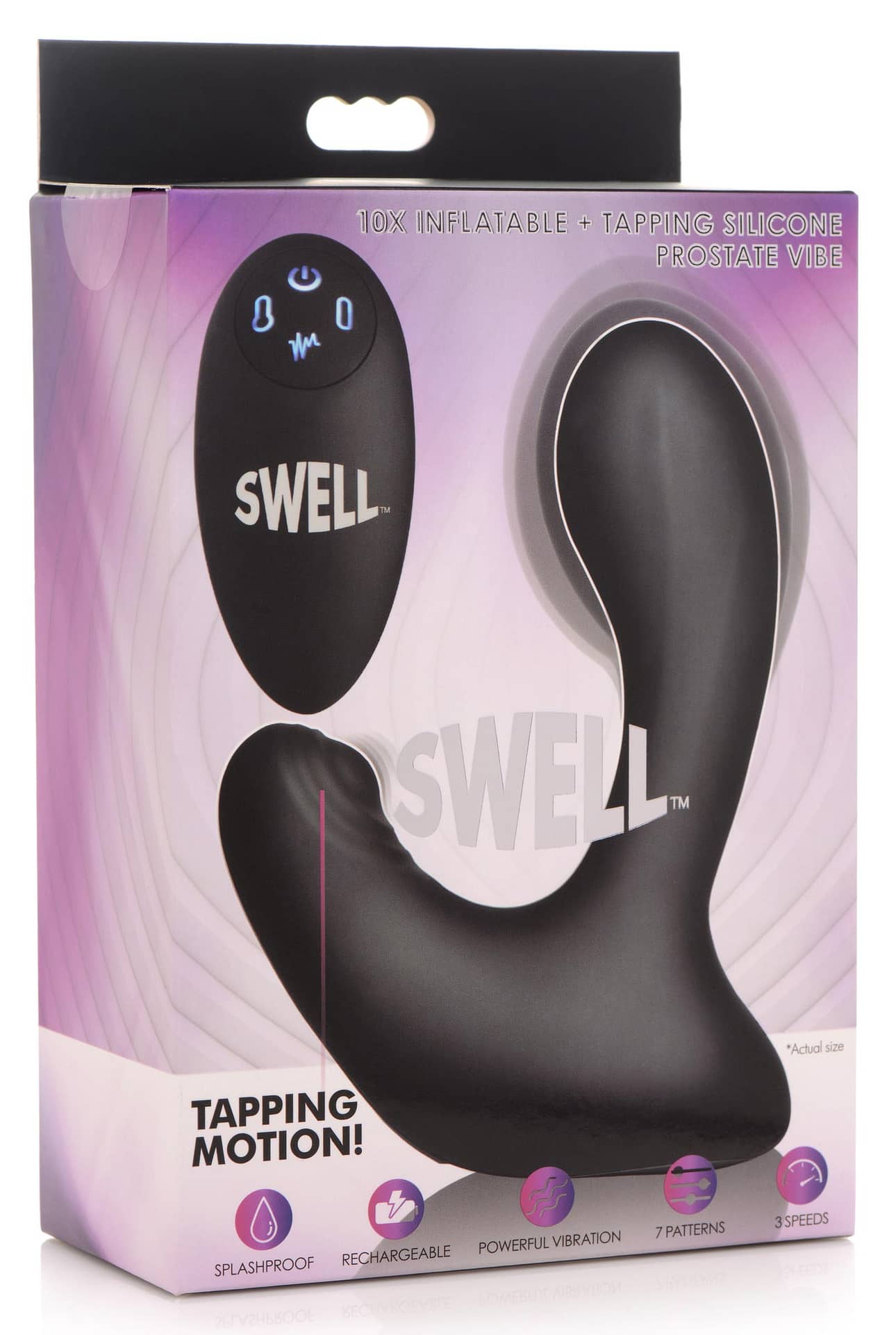 10x Inflatable And Tapping Silicone Prostate Vibrator The Bdsm Toy Shop