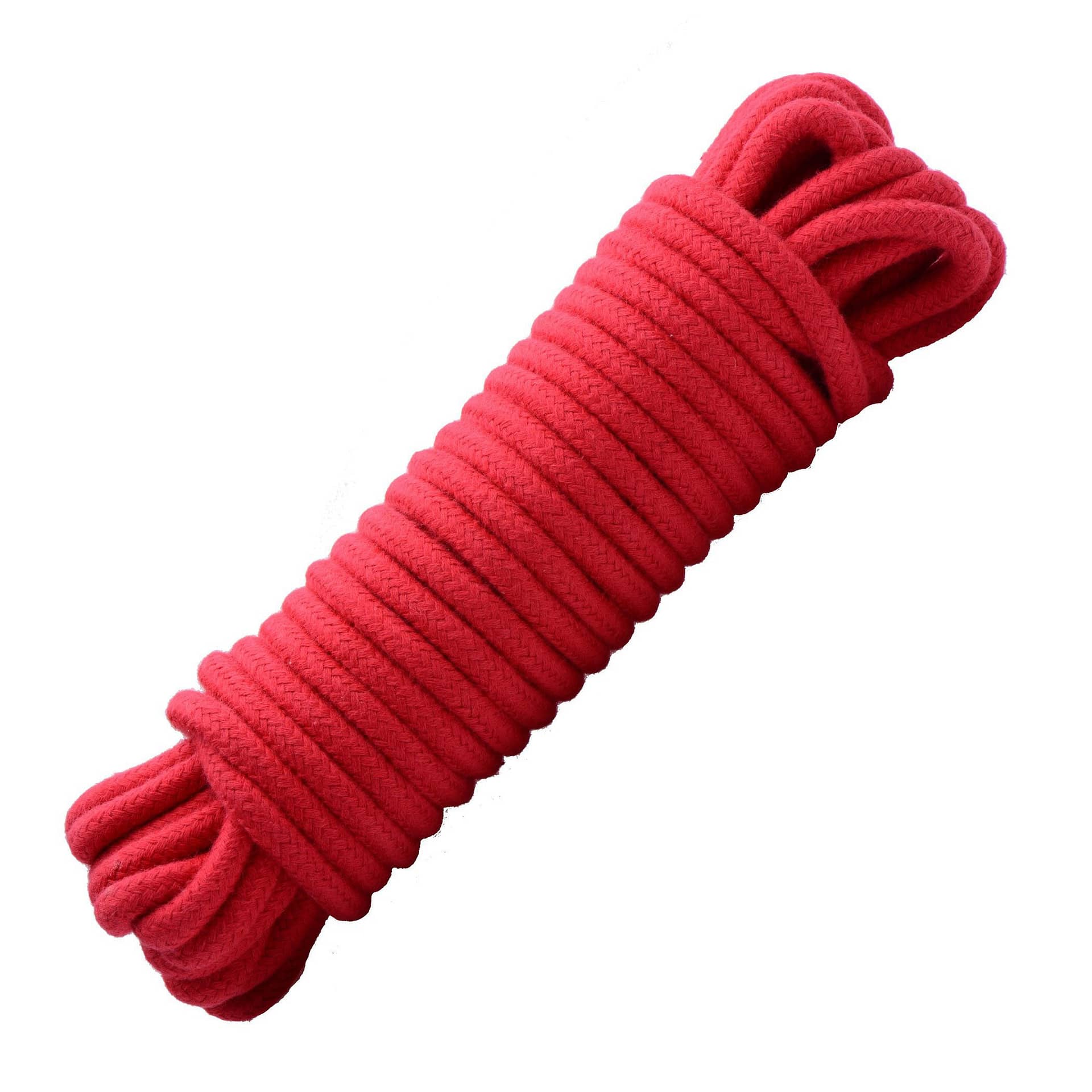 32 Foot Cotton Bondage Rope – Red – The BDSM Toy Shop