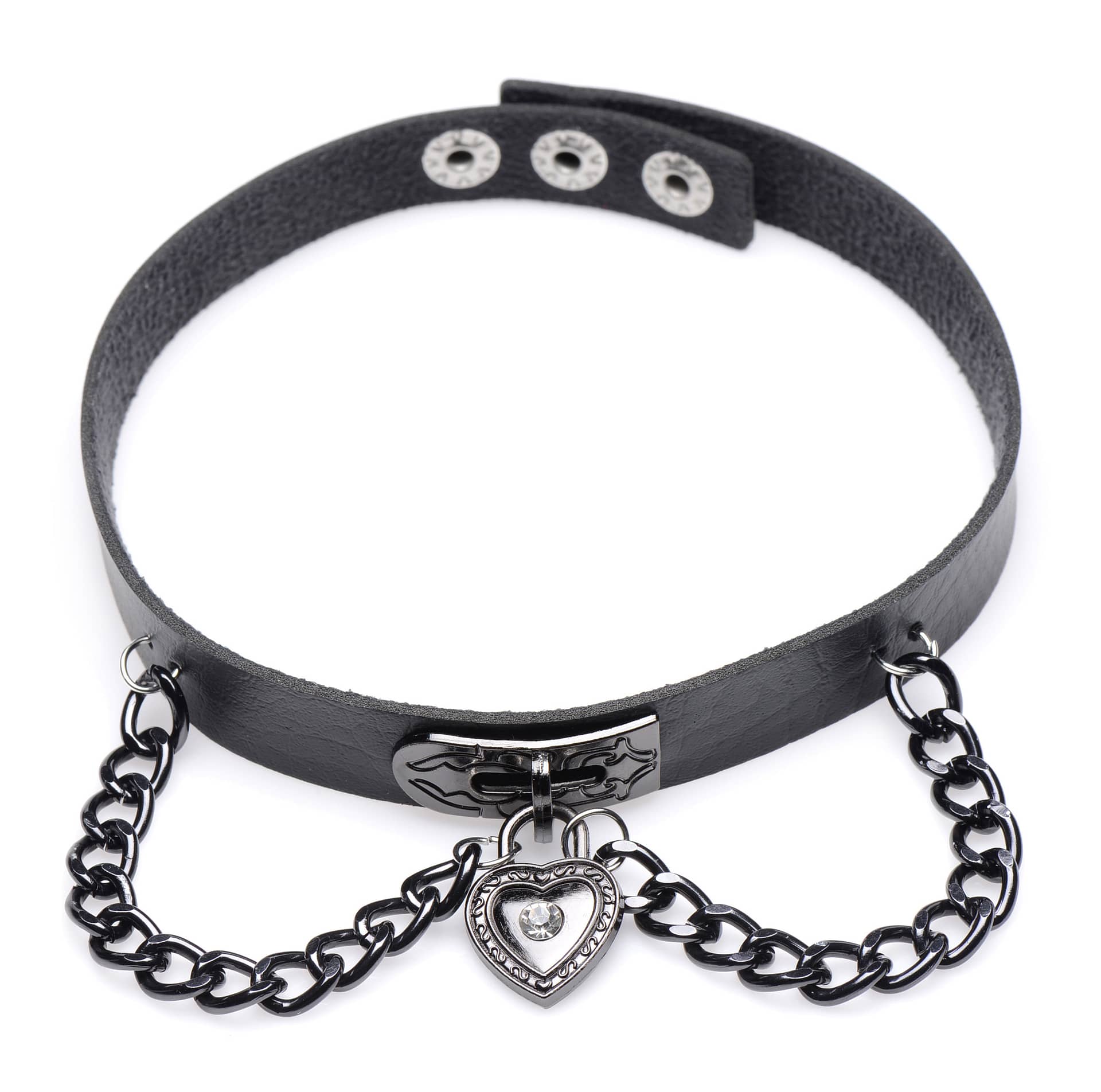 Gothic Heart Chain Choker – The BDSM Toy Shop