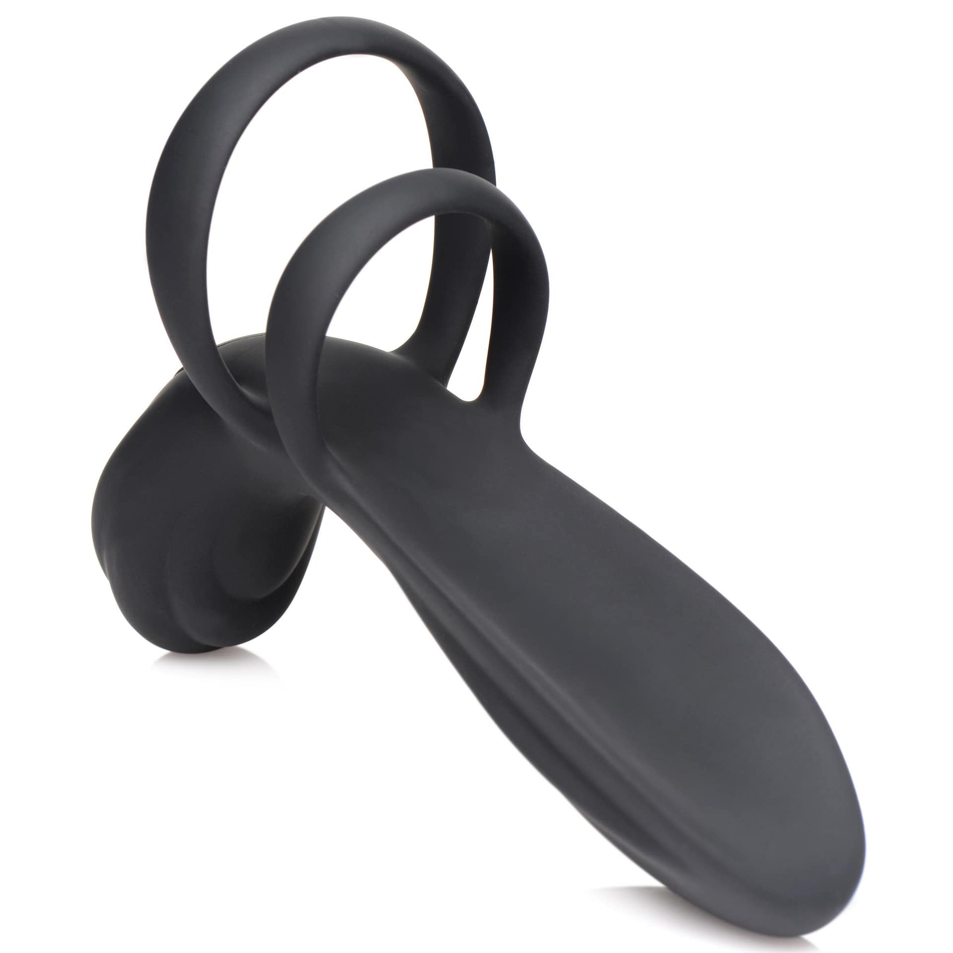 10X Silicone Vibrating Girth Enhancer with Remote Control The BDSM