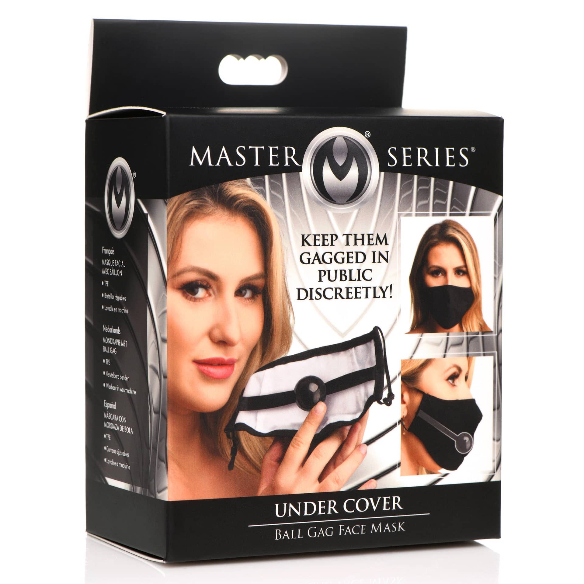 Under Cover Ball Gag Face Mask – The BDSM Toy Shop