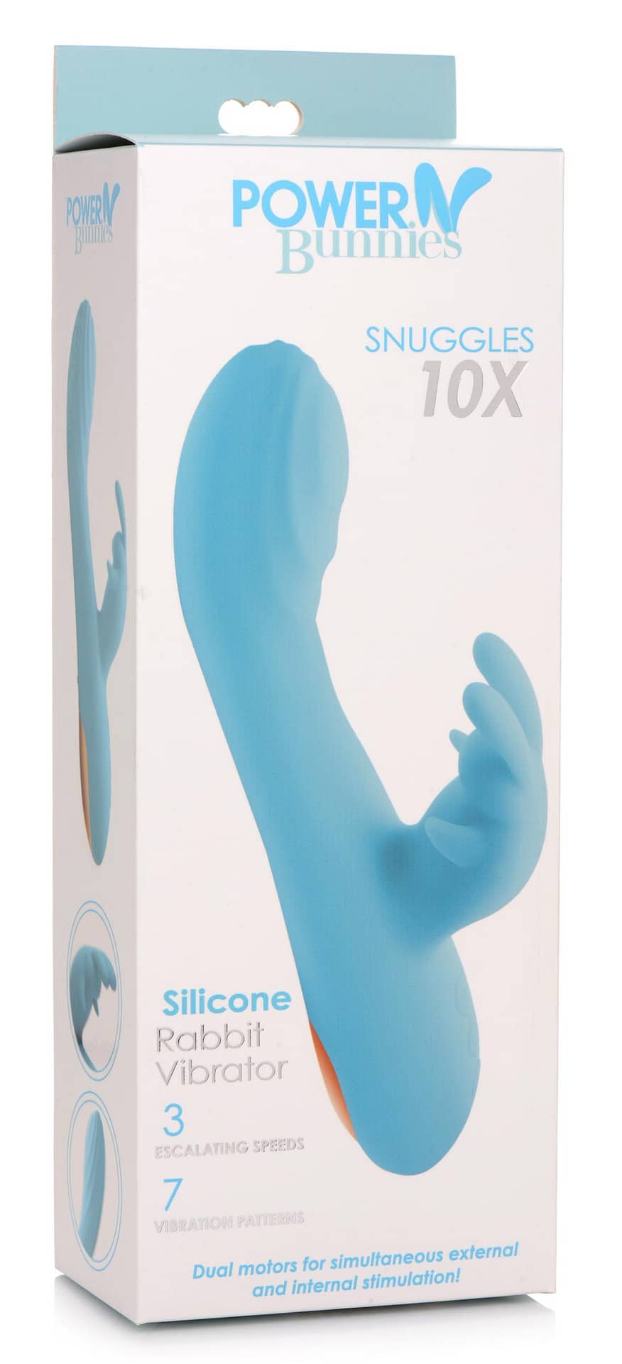Snuggles 10x Silicone Rabbit Vibrator – The Bdsm Toy Shop