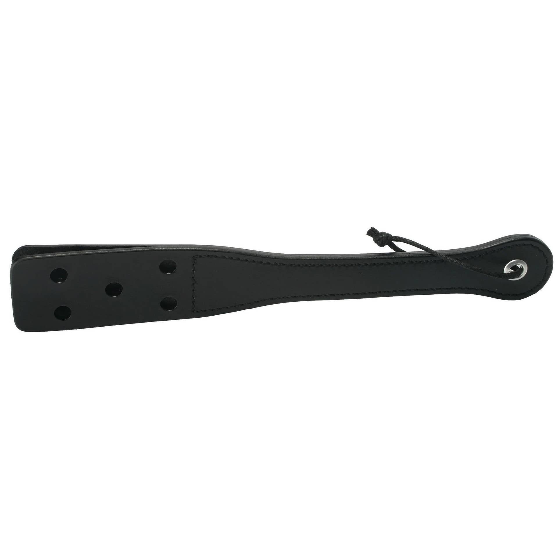 12 Inch Leather Slapper with Holes – The BDSM Toy Shop