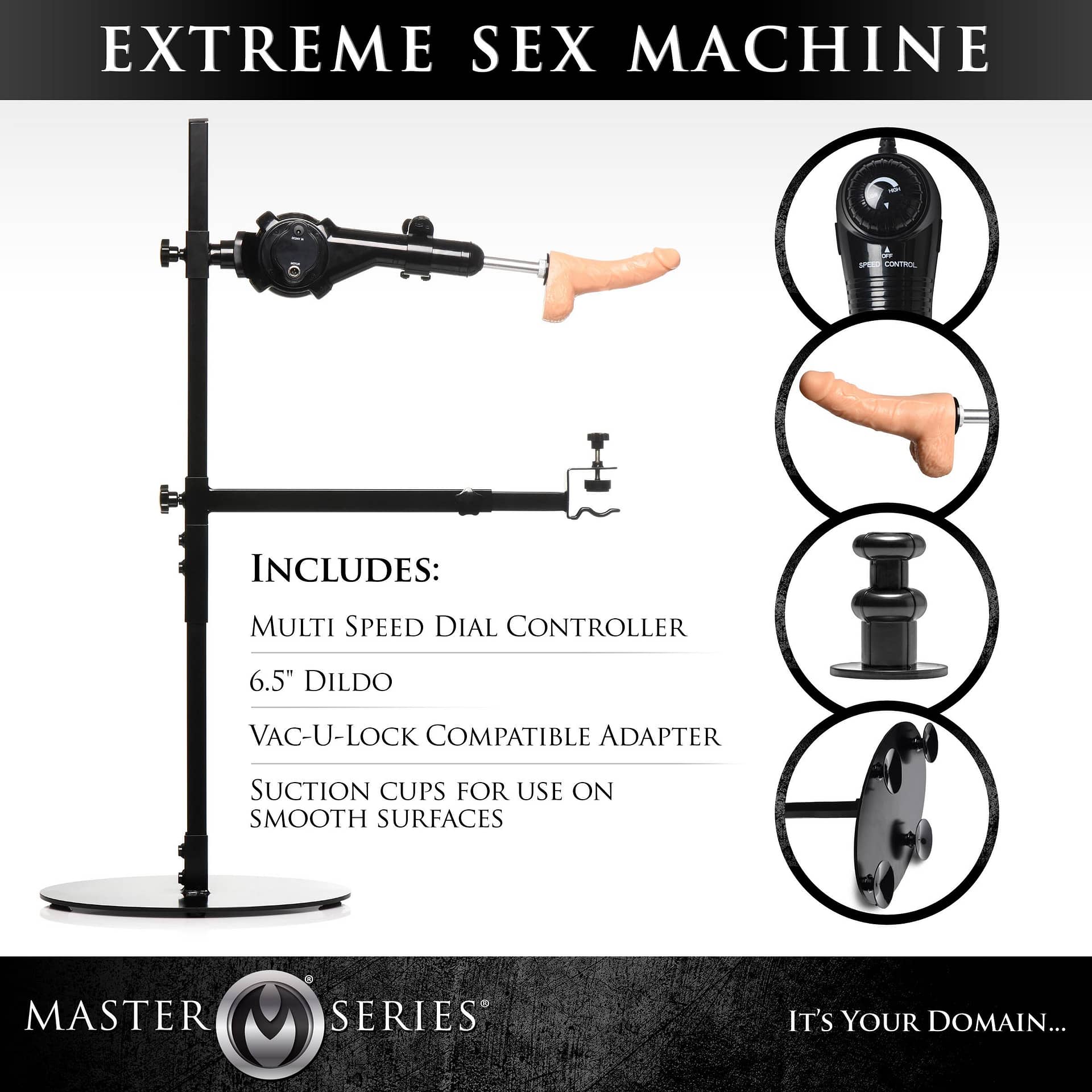 The Dicktator 2.0 Extreme Sex Machine – The BDSM Toy Shop