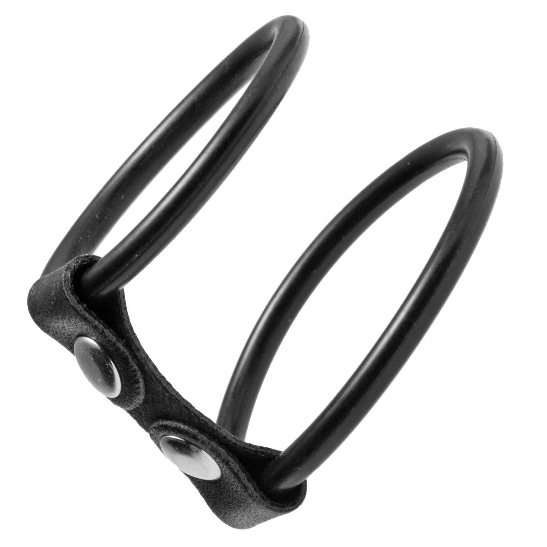 Double Cock Ring Harness The Bdsm Toy Shop