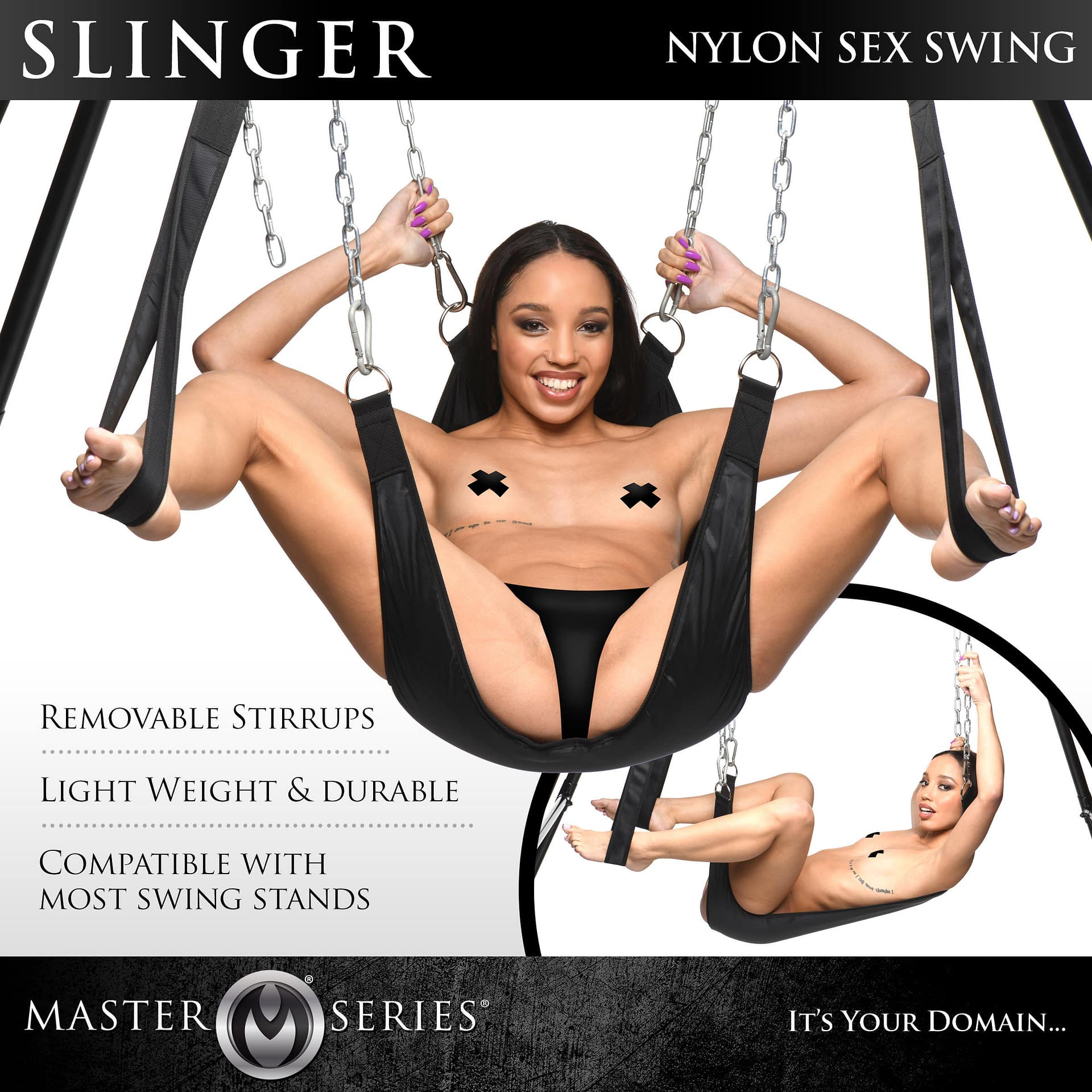 Nylon Sex Sling – The BDSM Toy Shop