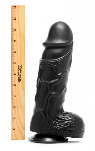 Giant Black 10.5" Dong Measured