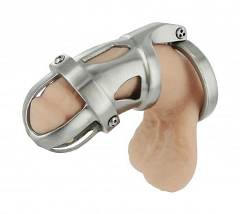 Extreme Steel Male Chastity Cage