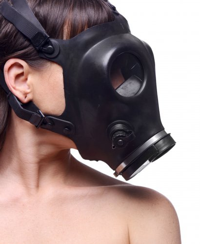 Genuine Gas Mask Side View