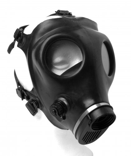 Genuine Gas Mask Side View 2