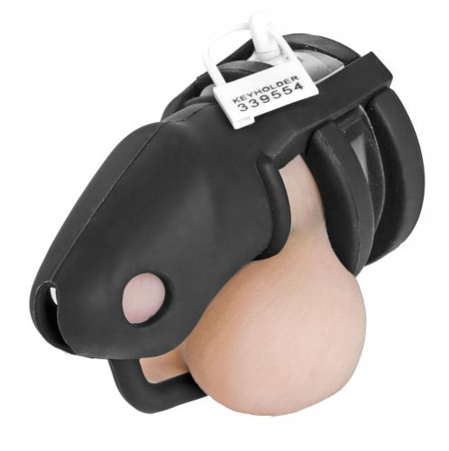 The Shadow Silicone Male Chastity Device